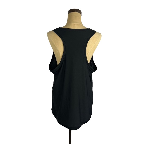 Eddie Bauer women’s black racer back athletic tank top SZ 2XL - Picture 4 of 8